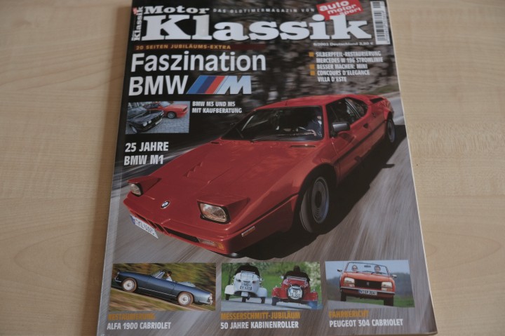 Deckblatt Motor Klassik (06/2003)